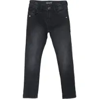 Minymo Jeans - Slim Fit - Grey Black - - 7 år (122) - Jeans