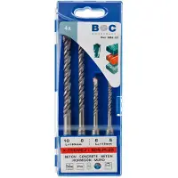 Bohrcraft Veggbor 5-10 Mm 4 Stykker
