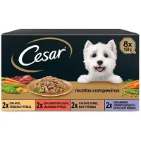 Cesar Multipack 8 Campesinas Våtfôr Til Hund 3x8x150g