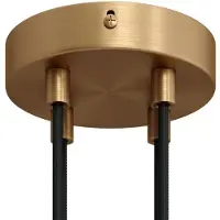 Creative Cables Krm574fotsterm Metall Sylindrisk Lampe Takrosett Kit