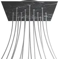 Creative Cables Krovnq4014f104 Xxl Rose-one Square Marquina Marmor Rose Sett