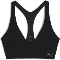 Puma SHAPELUXE Plunge Bra Women, Clothing, Black, L