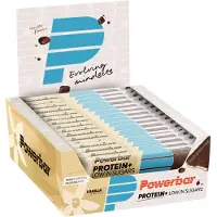 Powerbar Plus Low Sugar 30% Proteinbarer Eske 35g 30 Stk Vanilje