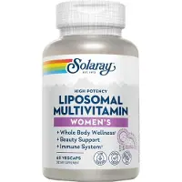 Solaray Liposomal Women´s Multivitamins And Minerals Kapsler 60 Enheter