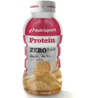Nutrisport Zero Sugar Eske Med Proteindrikk Kjeks 330ml 12 Enheter