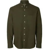 Selected Regrick Oxford Flex Skjorte Med Lange Ermer