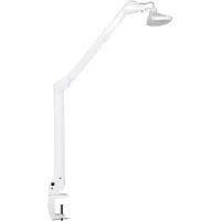 MAUL LED-klemmelampe MAULwork, hvit, høyde 50 cm, dimbar