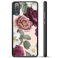 Mtp Products Huawei P20 Beskyttelsesdeksel - Romantiske Blomster