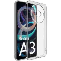 IMAK Xiaomi Redmi A3 UX-5 TPU-deksel - Gjennomsiktig