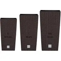 Wellhome Rato 11.4/19/35l Blomsterpotte 3 Enheter
