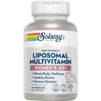 Solaray Liposomal Women´s +50 Multivitamins And Minerals Kapsler 60 Enheter