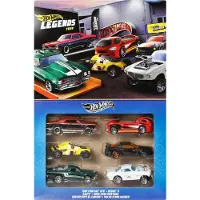 Hot Wheels Legends – sett med 6 biler JBY78