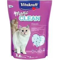 Vitakraft Magic Clean Silice 3.8l1.7kg Kattesand 8 Enheter
