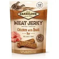 Carnilove Tørkede Vaktel-og Kyllingbarer 100g 12 Enheter