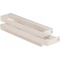 Sollux Vegglampe Marcellus, hvit, bredde 42 cm