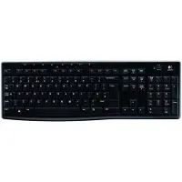 Logitech Wireless Keyboard K270 - Tastatur - trådløs - 2.4 GHz - Nordisk