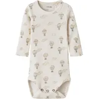 Lil´ Atelier Lil' Atelier Body I/e - Rib - NbnGavo - Turtledue/Air BALLONG - - 62 - Langermet Body