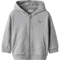 Name it Cardigan - NmmValon - Grå Melert - - 6 år (116) - Cardigan