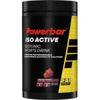 Powerbar Isoactive Pulver Røde Frukter 600g 6 Enheter