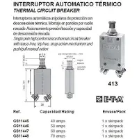 E-t-a Trykknapp