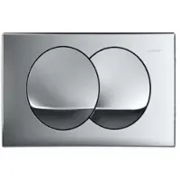 Geberit Betjeningsplade Delta Zero blankforkrom