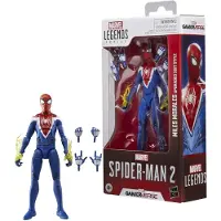 Hasbro Marvel-legender Spider-man 2 Gamerverse Miles Morales Oppgradert Drakt Stil Actionfigur 15 Cm