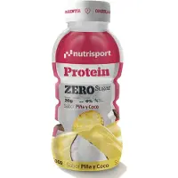 Nutrisport Zero Sugar Protein Ananas Og Kokos 330ml 12 Enheter