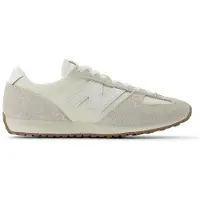 New Balance unisex. U471V1 471 white leather trainers (39.5), Beige, Flat, Suede, Laces, Casual