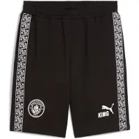 Puma Manchester City KING Sweat Shorts Men, Sport, Black, XS