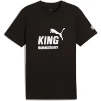 Puma Manchester City KING Logo Tee Men, Sport, Black, XXL