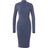G-Star Washed Slim Rib Kjole Med Lange Ermer