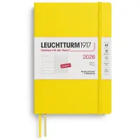 Leuchtturm Weekly Planner & Notebook 2026 A5 Soft Lemon Leuchtturm1917