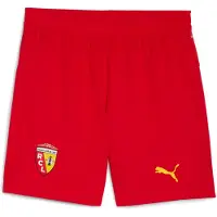 Puma RC Lens 25/26 Shorts Men, Sport, Red/Pelé Yellow, M