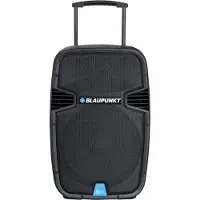 Blaupunkt PA15, Digitalt, FM, Spiller, MP3,WMA, LCD, Svart, Blå