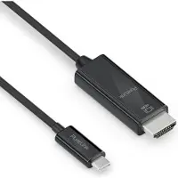 PureLink USB-C til HDMI-kabel, aktiv 4K 1,0 m, svart