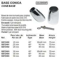 Goldenship 90º Gs72492 Prekestolbase