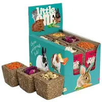 Mealberry Liten Bol Eng Snacks For Gnagere 65g 12 Enheter