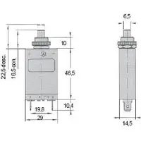 E-t-a Gs11435 Trykknapp