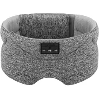 INF Sovehodetelefoner, Bluetooth-sovemaske Grey
