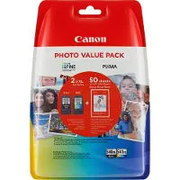 Canon PG-540XL & CL-541XL + (50sider fotopapper, GP-501)