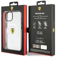Ferrari FEHMP14SURKT iPhone 14 6,1" klar/gjennomsiktig hardcase Outline Magsafe