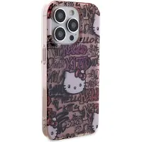 Hello Kitty IML Tags Graffiti-etui for iPhone 14 Pro - rosa