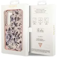 GUESS GUHCS23MHCFWSP S23+ S916 rosa/rosa hardcase Flower Collection
