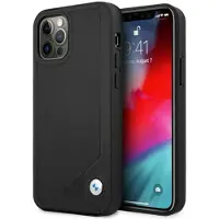 BMW Bmhcp12lrcdpk Iphone 12 Pro Max 6.7 Leather Deboss Telefondeksel