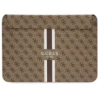 GUESS 4G Printed Stripes-deksel for en 14" bærbar PC - brun