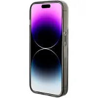 Karl Lagerfeld Liquid Glitter Choupette-etui for iPhone 15 Pro Max - gjennomsiktig