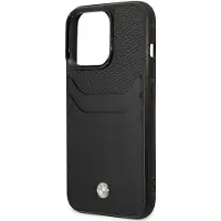 BMW Bmhcp14x22rsepk Iphone 14 Pro Max 6.7 Leather Card Slot Telefondeksel
