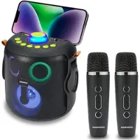 Daewoo Bluetooth Karaoke Dw3008 15w Bærbar Høyttaler