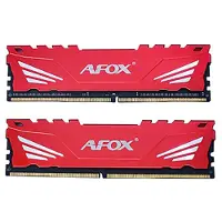 AFOX PC-minne DDR4 32GB (2x16GB) 3200MHz CL16 XMP2 rød