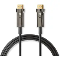 Nedis Cvbg3500bk150 Aktiv Optisk Ultra-høyhastighets Hdmi-kabel Med Ethernet Hdmi-hdmi 8k 48 Gbps 15 M 60hz